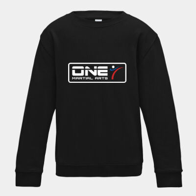 OMA Kids Future Blackbelt Sweatshirt Black Thumbnail