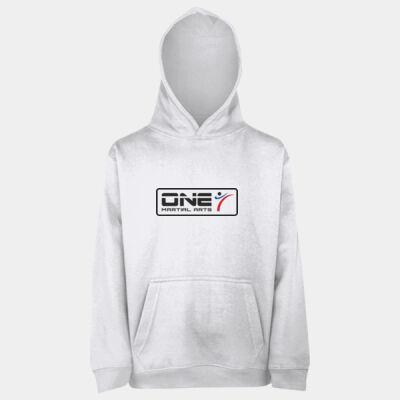 OMA Kids Future Blackbelt Hoodie White Thumbnail
