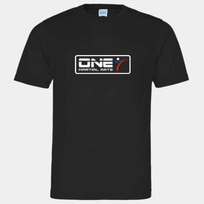 One Martial Arts Adult Cool T Black  Thumbnail