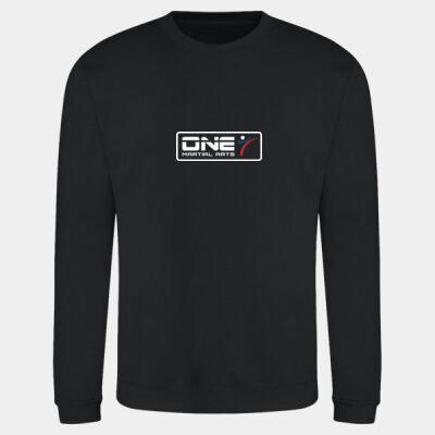 One Martial Arts Adult Sweatshirt Black  Thumbnail