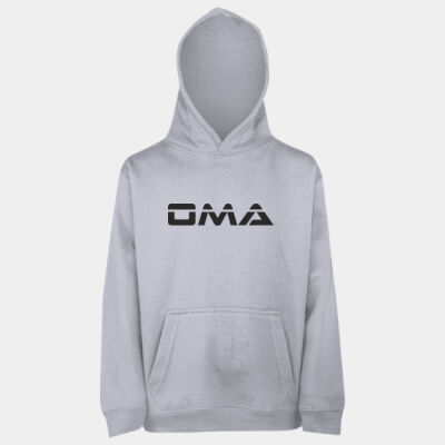 OMA Kids Casual Hoodie H Grey Thumbnail
