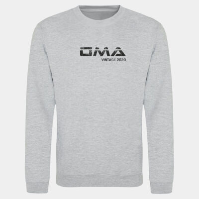 OMA Vintage Sweatshirt H Grey Thumbnail