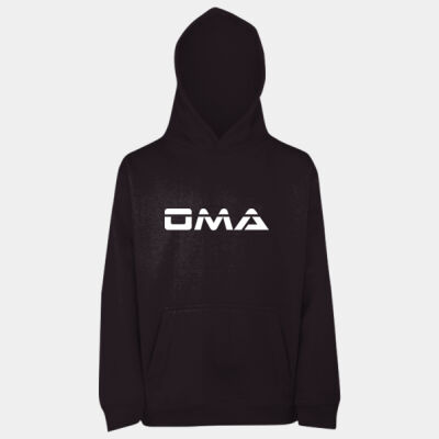 OMA Kids Casual Hoodie Black Thumbnail